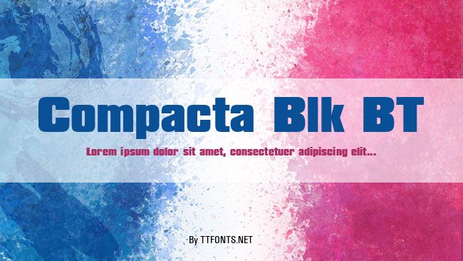 Compacta Blk BT example